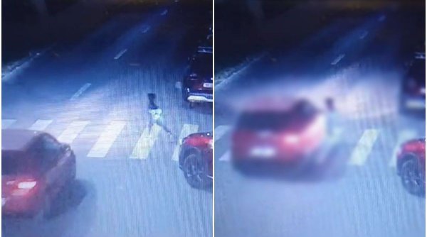 Șoferiță filmată când lovește un copil pe trecerea de pietoni și apoi fuge de la locul accidentului, în Iași 