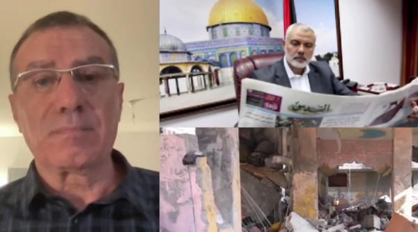 shlomi eldar jurnalist intalnire lider hamas ismail haniyeh