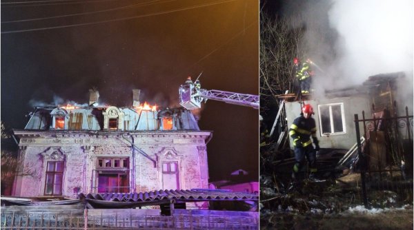 Mai multe familii din Craiova și-au pierdut casa chiar în noaptea de Crăciun, într-un incendiu