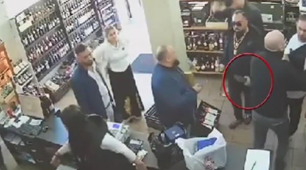 reglare conturi stil mafiot indivizi macete barbat magazin ramnicul valcea