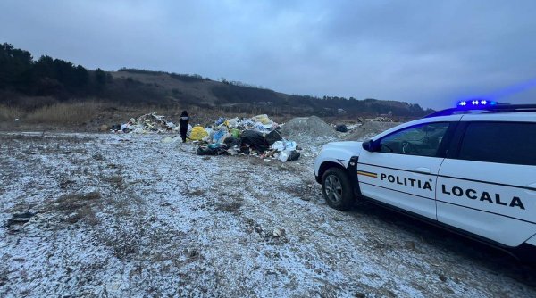 Amenda primită de un român care a aruncat gunoaiele pe un câmp de lângă casă. Suma este uriaşă