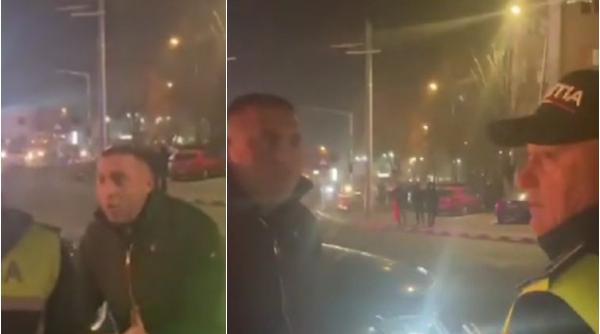 barbat scandal strada adjunct sef ipj gorj lovit masina picior protest