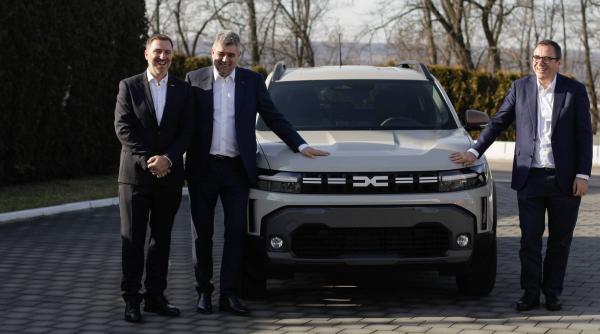 marcel ciolacu guvernul romaniei masina dacia