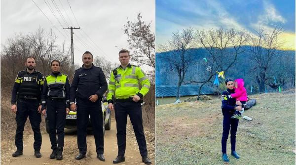 politisti fetita salvata situatie limita vrancea