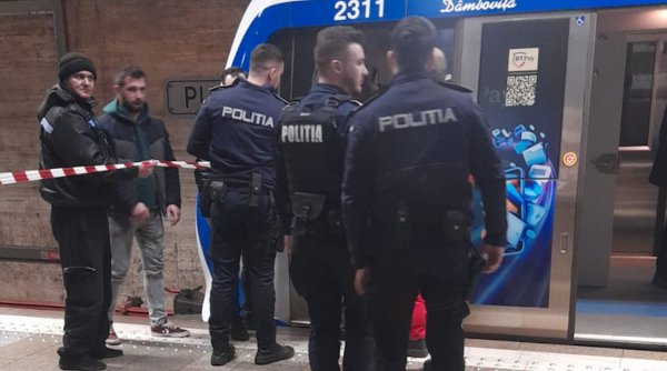 Circulație blocată la metrou în București, după ce o persoană a murit pe șinele de tren, la stația Unirii