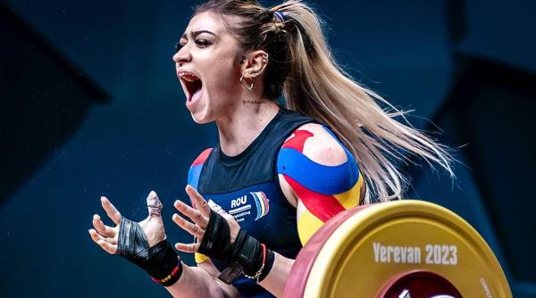 mihaela cambei campionat europene haltere sportiva romanca medalii aur record continental