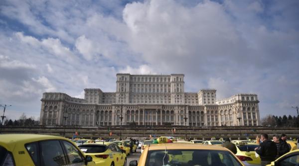 taximetristii continua protestul piata constitutiei bucuresti