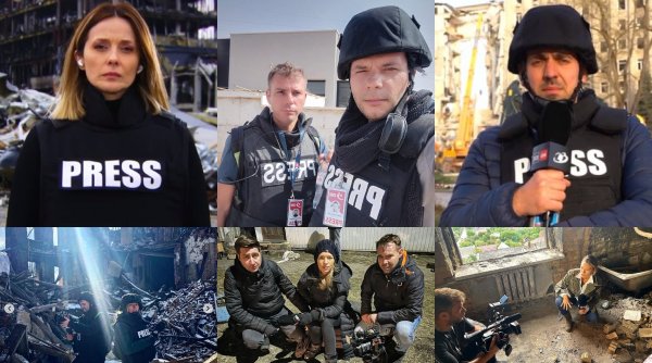 Jurnaliștii Antena 3 CNN, premiați pentru relatările din zonele de conflict din Ucraina