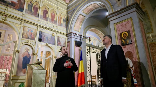 Premierul Marcel Ciolacu, întâlnire cu Episcopul Siluan Șpan la Roma: ”Vom lucra pentru păstrarea limbii române și a valorilor creștine peste tot în lume”