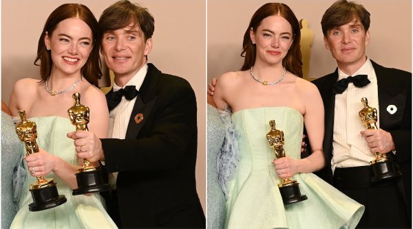 Emma Stone și Cilian Murphy, premiul Oscar la categoria ”cel mai bun actor”