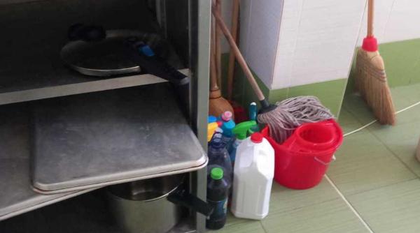 mizerie alimente expirate excremente soareci cantina timisoara