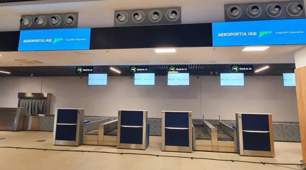 Încep cursele aeriene de pe terminalul nou al Aeroportului Iași. Data primul zbor Schengen | 