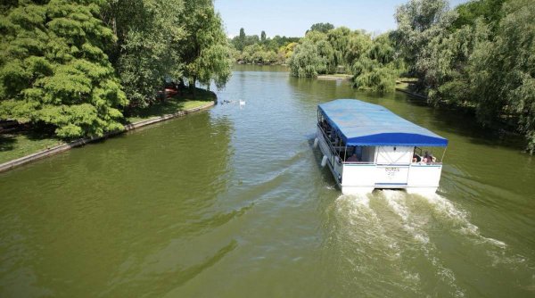 Plimbări gratuite cu vaporașul pe lacul IOR din București. Programul de funcționare în următoarele luni