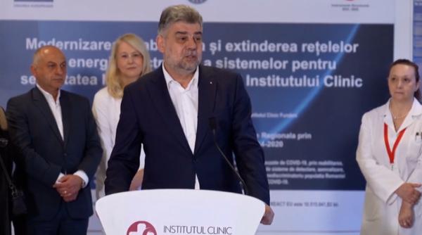 marcel ciolacu construire spital nou bucuresti