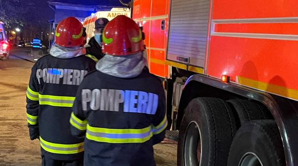 incendiu apartament bloc giurgiu