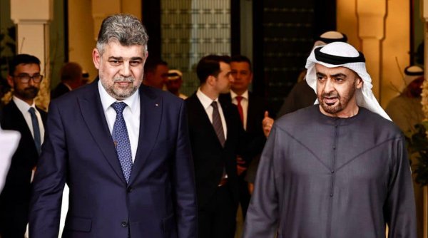 Premierul Marcel Ciolacu, mesaj la întâlnirea cu Șeicul Mohammed bin Zayed Al Nahyan: 