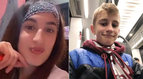 Larisa şi Alexandru, doi copii din Bucureşti, au dispărut de mai bine de 24 de ore. Poliţia a cerut ajutorul populaţiei: 