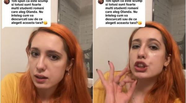 studenta romanca stabilita olanda motiv