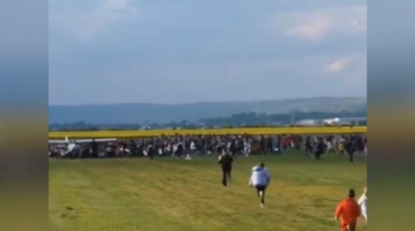 scandal vanatoare de oua show aviatic bacau parinti revolati