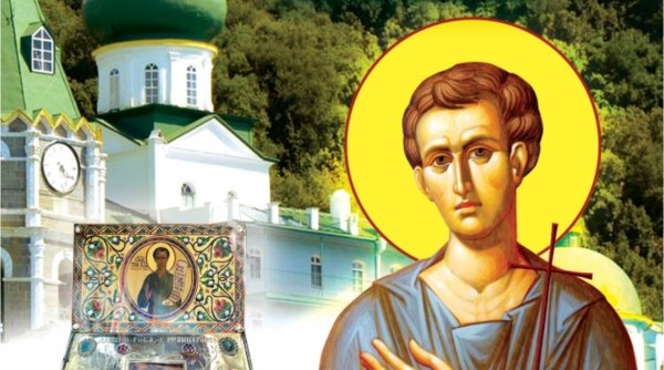 Moaștele Sfântului Ioan Rusul de la Mănăstirea Panteleimon - Athos, pentru prima dată în România: Moment istoric la mănăstirea Pantocrator