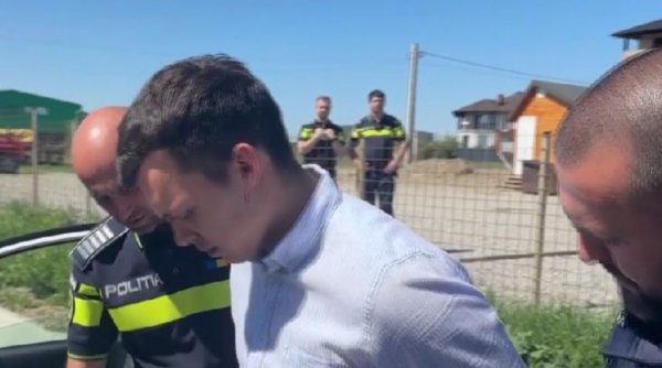 Șoferul suspect că a omorât un om, la Suceava, a fost ridicat de polițiști din poarta vilei sale