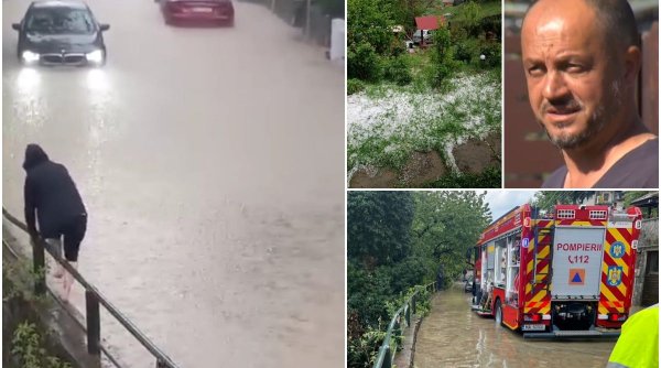 Vremea rea a făcut ravagii în țară: străzi inundate, case distruse | ”În 42 de ani, e prima oară când văd așa ceva. Mi-a distrus tot”