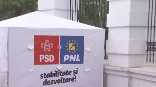 bucuresti afise bannere corturi campanie electorala