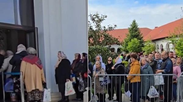 manastirea ghighiu izvorul tamaduirii credinciosi apa sfintita