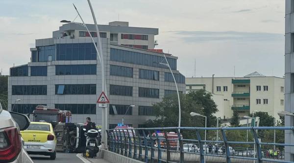 accident 7 victime podul basarab bucuresti sofer intrat masina stalp