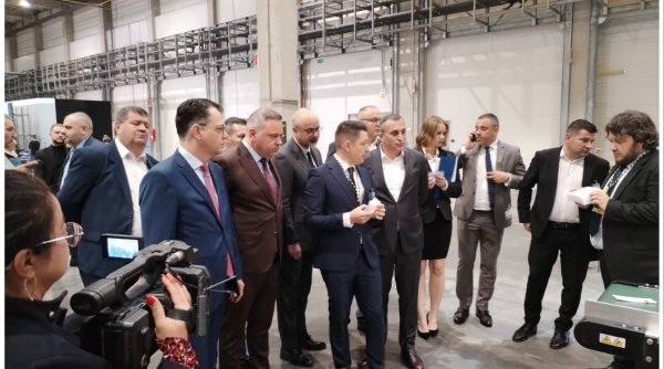 Florin Barbu, la inaugurarea unei fabrici în judeţul Olt: 
