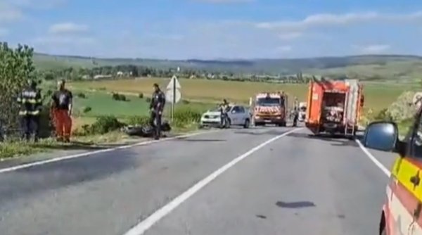 Accident mortal între două motociclete și o mașină, în Vaslui. Trei persoane au murit
