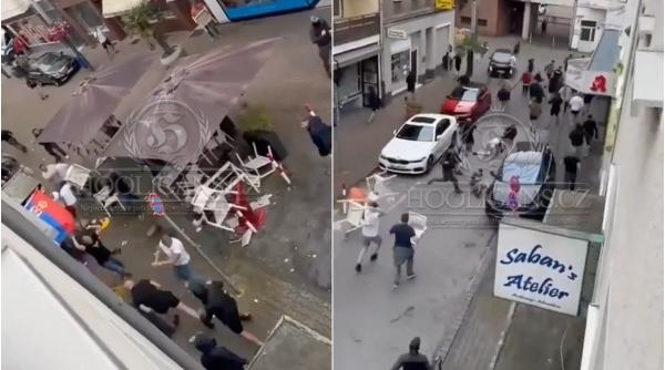 euro 2024 suporteri englezi sarbi bataie inaintea meciului anglia serbia