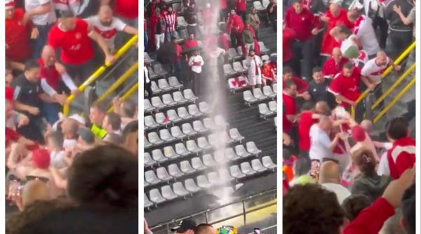 bataie suporteri meci turcia georgia