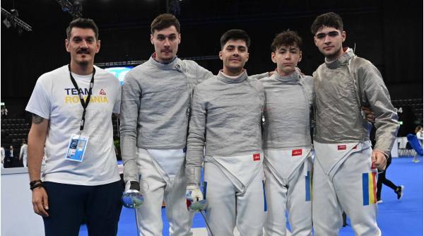 medalie argint scrima