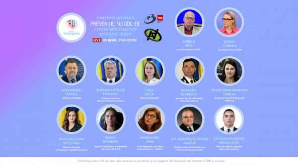 speakeri eveniment marcheaza ziua internationala de lupta impotriva abuz trafic ilicit droguri