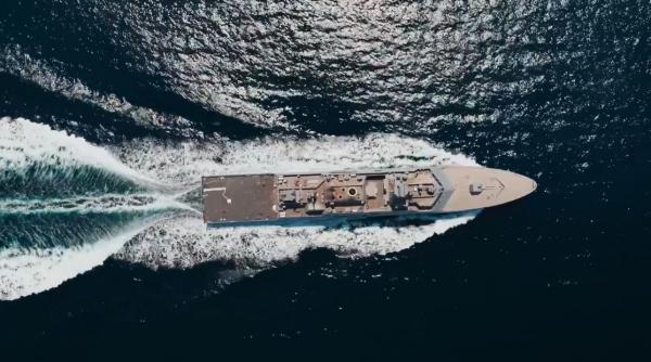 video cum arata prima corveta construita de turcia pentru ucraina nava a fost gata in doi ani