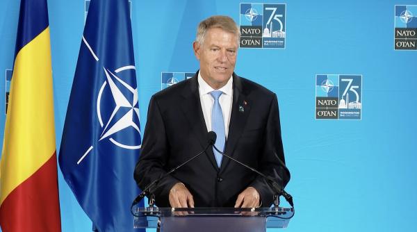 raspuns klaus iohannis intrebarea antena 3 cnn de la summitul nato 2024