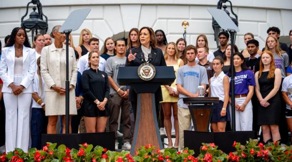 kamala harris primele declaratii de la casa alba dupa retragerea lui joe biden