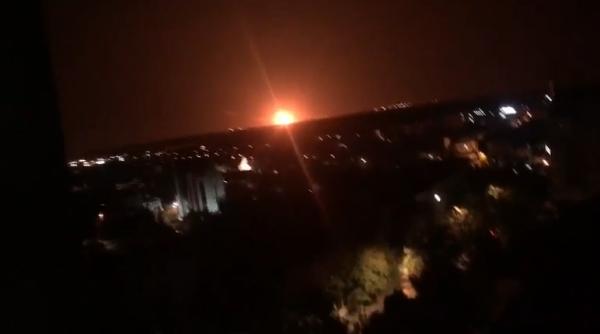 atac masiv la granita romaniei rusii au lovit cu drone portul ismail locuitorii din tulcea au