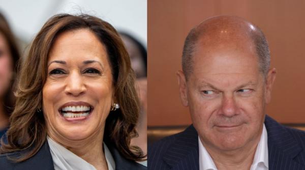 scholz o lauda pe kamala harris stie ce vrea e foarte posibil sa castige alegerile