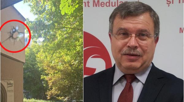 glont de avertisment tras in geamul liderului de asociatie vasile barbu care a facut dezvaluiri in cazul spitalului pantelimon