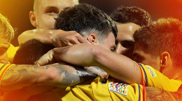 meciul kosovo romania primul din uefa nations league 2024 tara noastra conduce la pauza cu 0 1