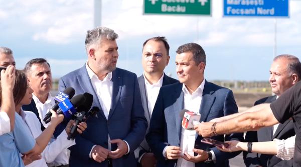 sorin grindeanu la finalul lunii decembrie se va putea circula pe autostrada de la ploiesti la focsani