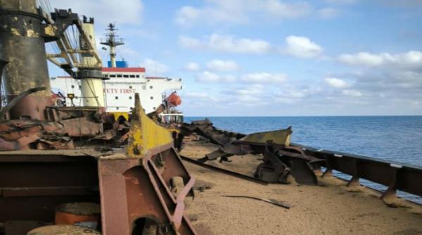 o escaladare fara precedent mae condamna atacul rusilor din marea neagra dupa ce o racheta a lovit o nava langa romania