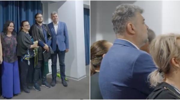 marcel ciolacu prima aparitie alaturi de sotie din ultimii ani