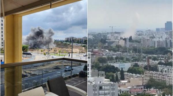 hamas a lansat rachete din gaza spre tel aviv la un an de la masacrul din 7 octombrie 2023 cel putin un proiectil a lovit orasul