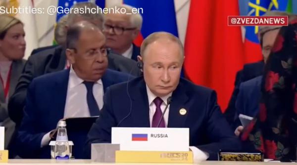 video cum a reactionat serghei lavrov cand a fost calcat pe picior la summitul brics