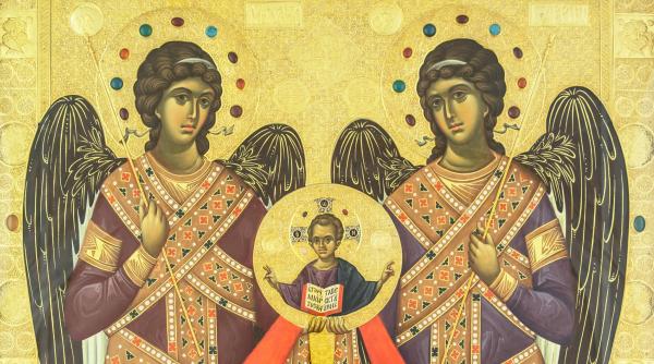 sfintii arhangheli mihail si gavriil 8 noiembrie 2024 ce semnificatie are sarbatoarea cu cruce rosie din calendarul ortodox