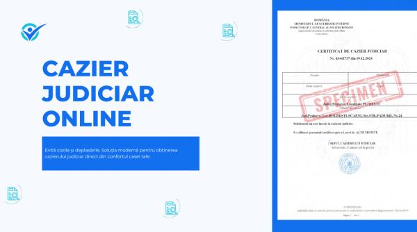 Cazier judiciar online: Simplificarea accesului la documente oficiale ...