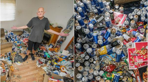 un barbat a lasat un munte de 3 000 de doze de bere in apartamentul in care a stat cu chirie insa proprietarii au avut si un alt soc un barbat a lasat un munte de 3 000 de doze de bere in apartamentul in care a stat cu chirie insa proprietarii au avut si un alt soc
